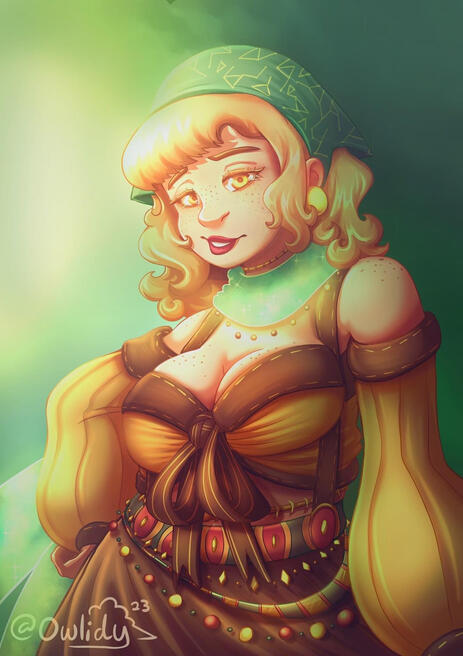 Owlidy Rendered Illustration