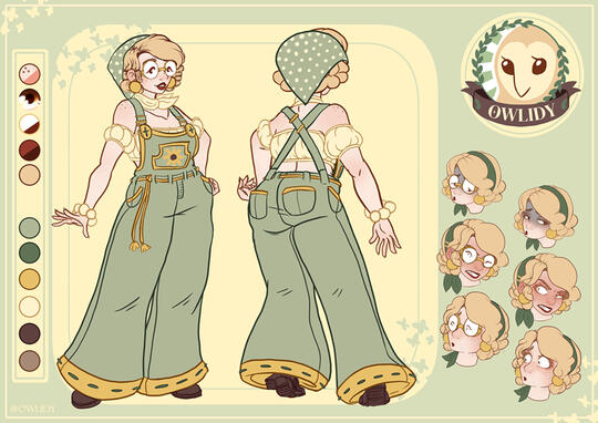 Reference Sheet: Overalls Owlidy (OUTDATED)