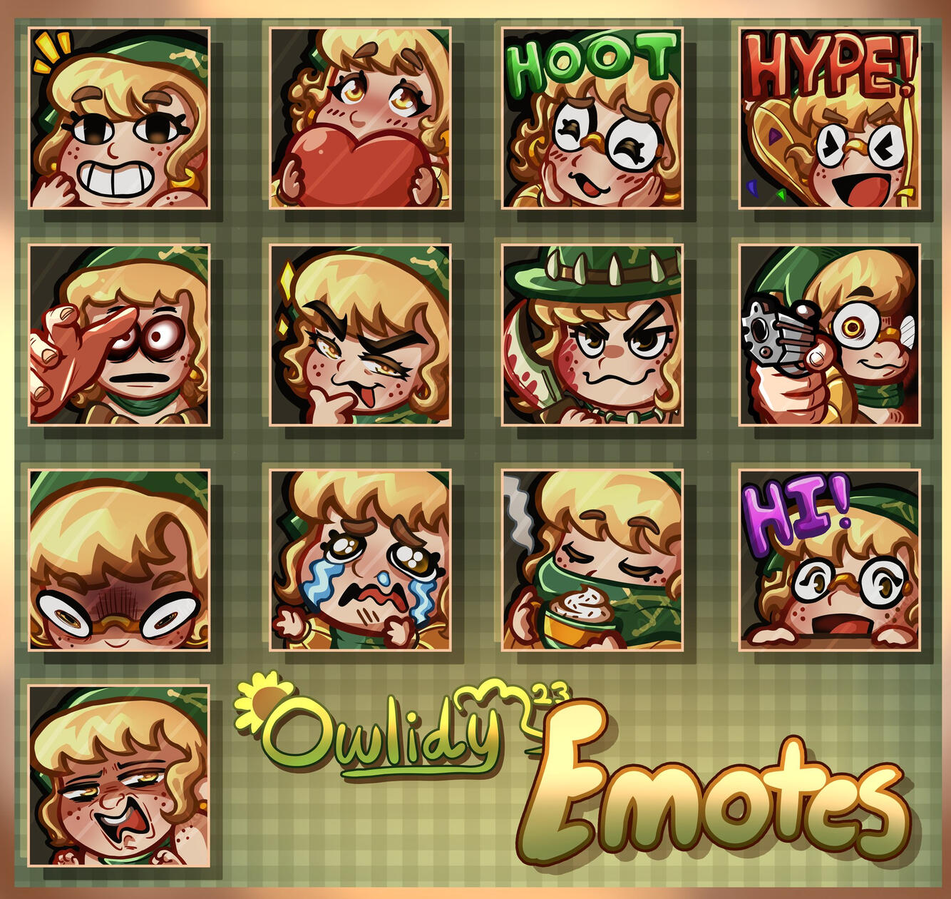 Twitch Emotes: Owlidy